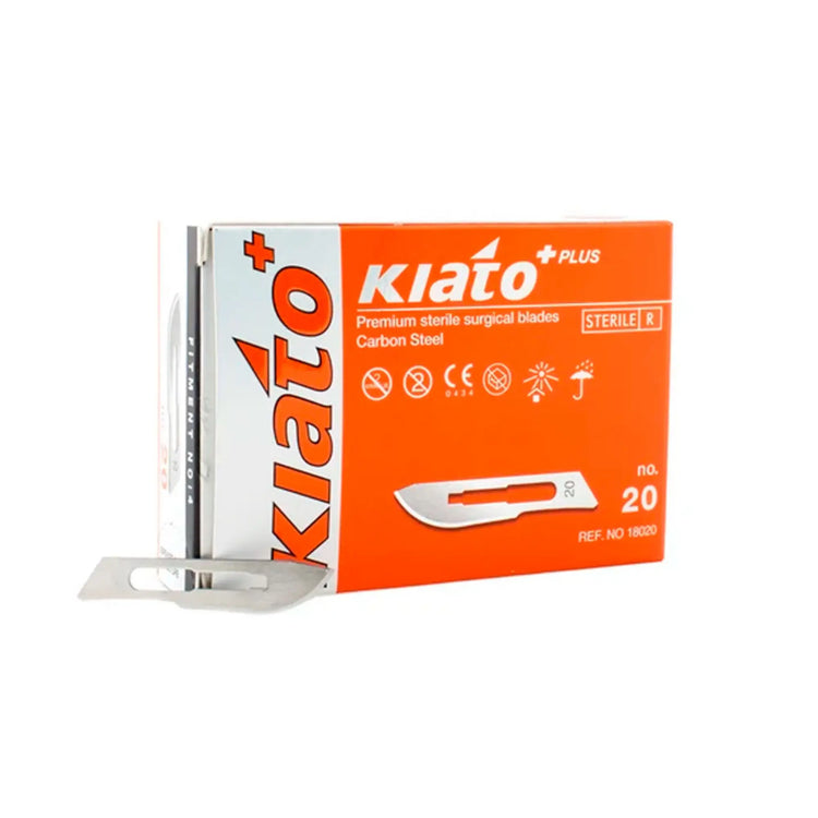 100 sterile scalpel blades - Kiato Plus Kiato 