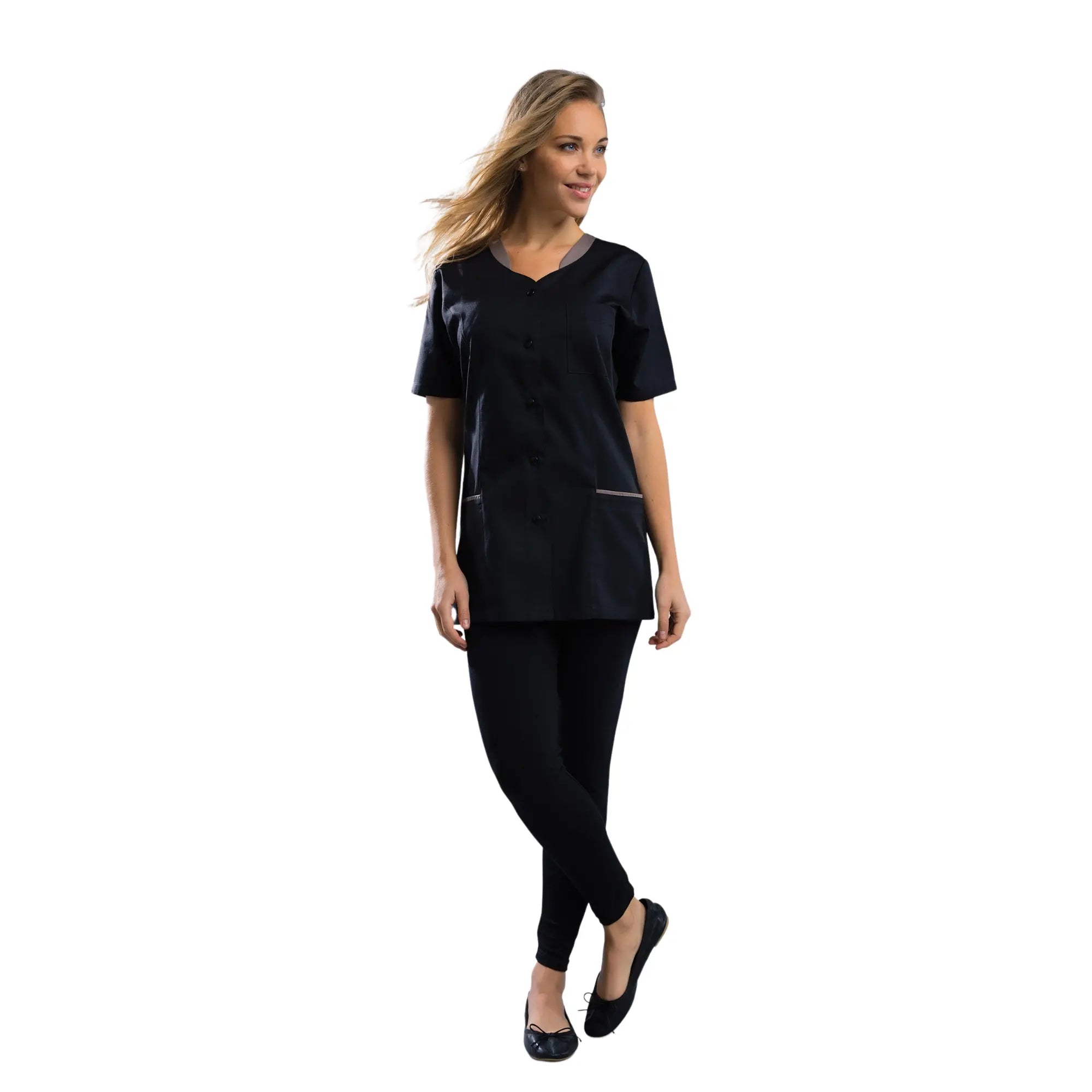 Amandine - Tunic - Short Sleeves - Women - 75 cm My Blouse 