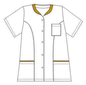 Amandine - Tunic - Short Sleeves - Women - 75 cm My Blouse 