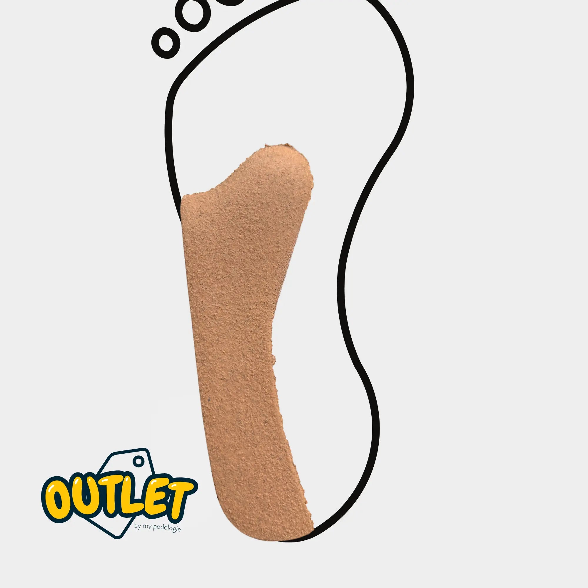 Bande Pronatrice - Liège Latex - taille 5/7 // Fin de série My Podologie 