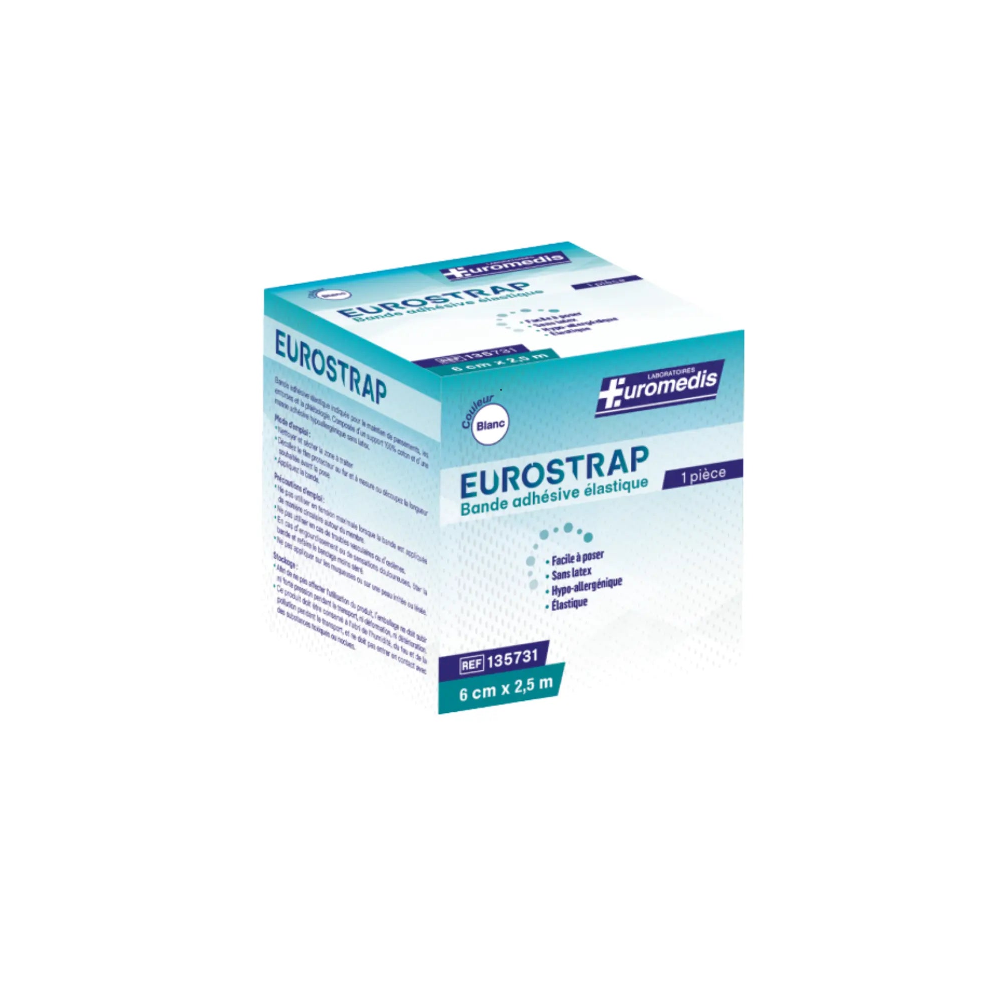 Eurostrap elastic adhesive tape - Euromédis Euromédis 
