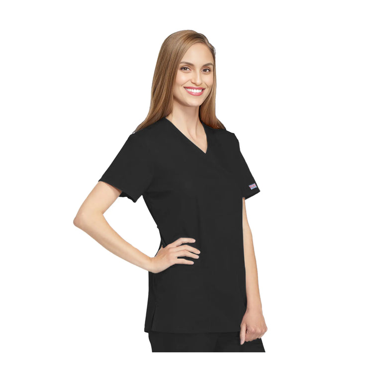 Bayonne - Tunique médicale - Effet cache-coeur  - Manches courtes - Femme - 72 cm - Cherokee Cherokee Authentic Workwear 