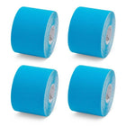 Boîte de 4 rouleaux de Bande adhésive élastique - 5cm x 5m  - 5 couleurs - K-Tape