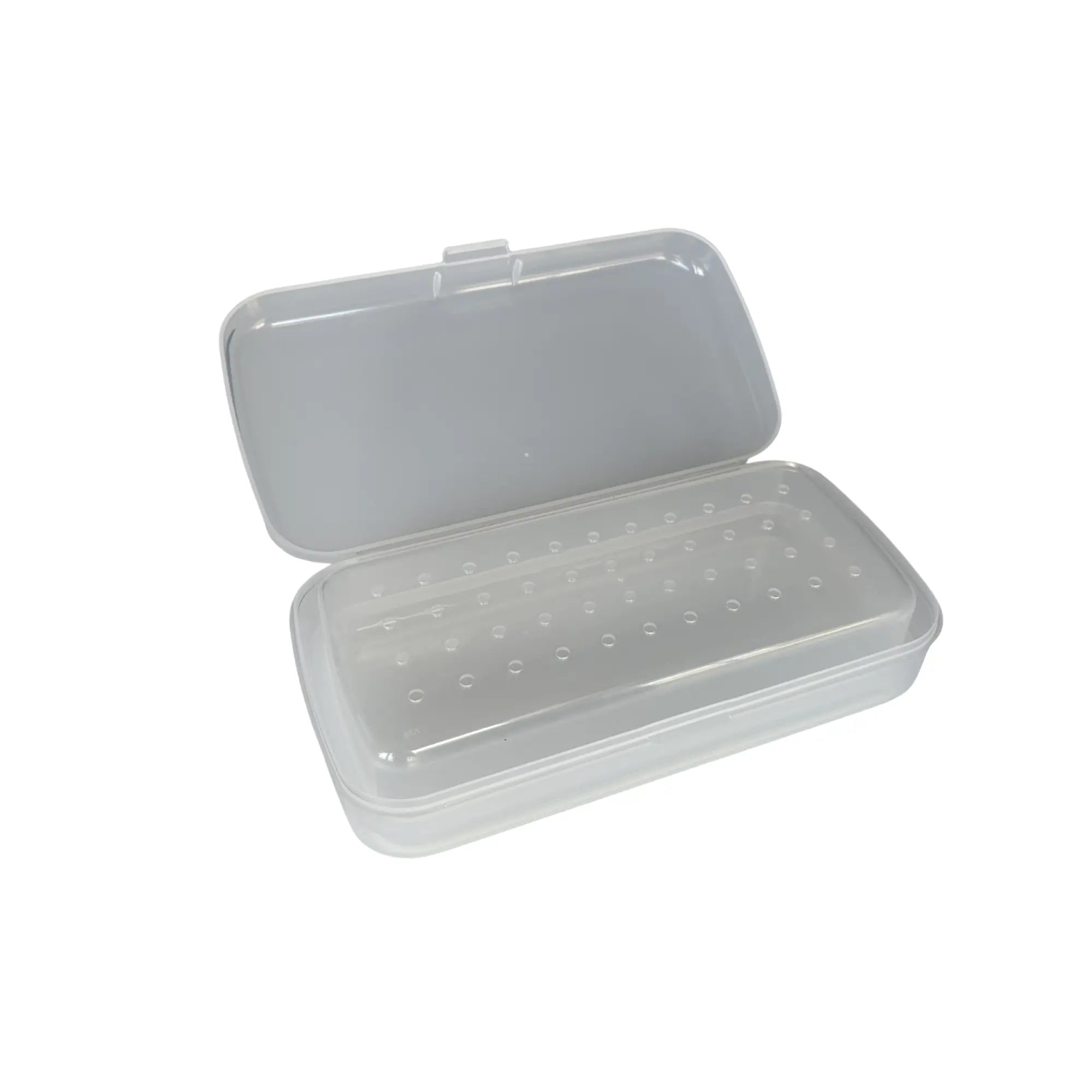 Boite de Rangement Transparente - Fraise - Peut contenir 44 fraises My Podologie 