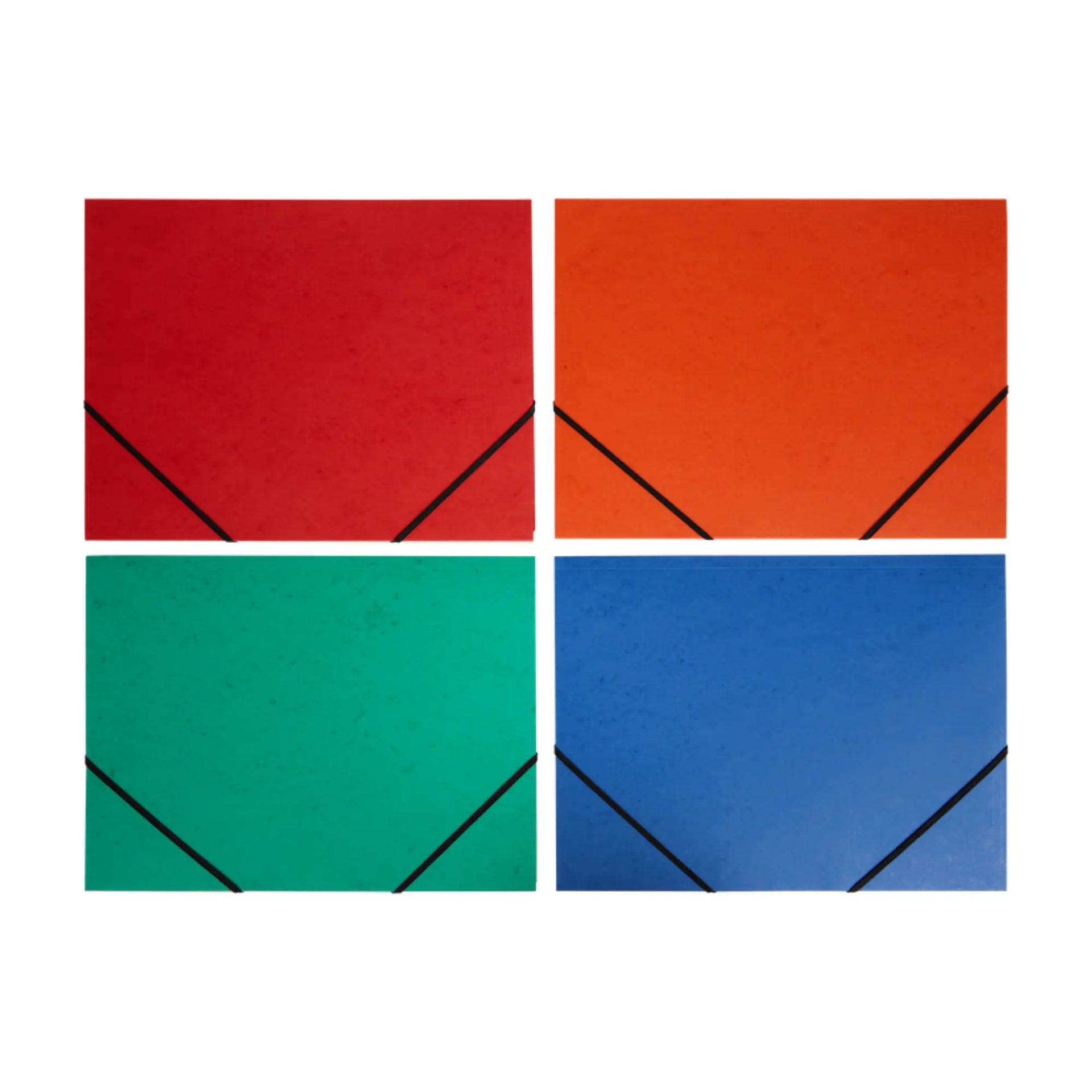 Elastic folders - Set of 4 - Exacompta