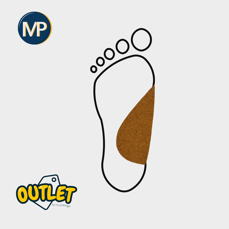 Coin Pronateur Postérieur - Liège Latex - taille 5/7 // Fin de série My Podologie 