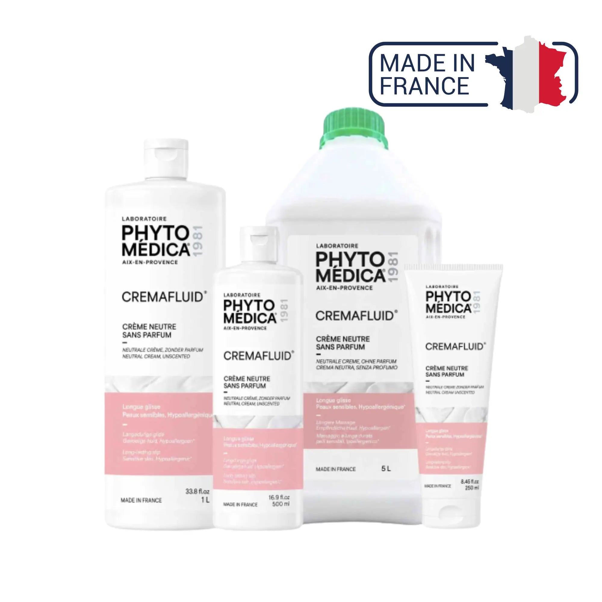 Crémafluid® - Crème de massage neutre hypoallergénique - non parfumée - Phytomedica Laboratoires Phytomedica 