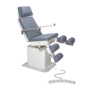 Fauteuil de pédicurie - MOON - Relevage électrique - Filaire - Ruck My Podologie  Océan-5-moteurs-Blanc