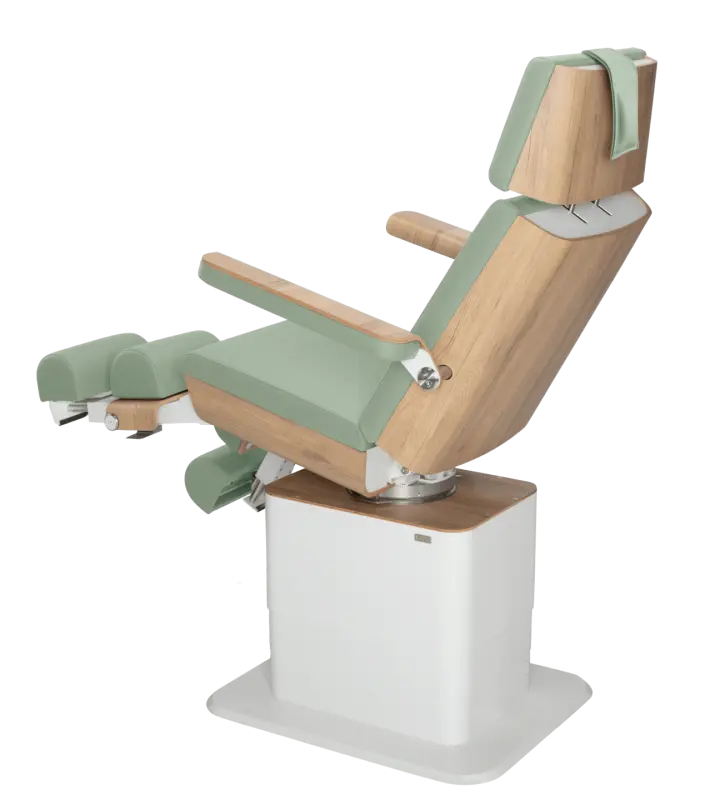 Fauteuil de pédicurie - MOON - Relevage électrique - Filaire - Ruck My Podologie 