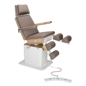 Fauteuil de pédicurie - MOON - Relevage électrique - Filaire - Ruck My Podologie  Muscade-3-moteurs-2-Chêne