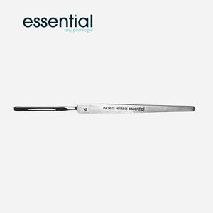 Gouge monobloc tranchante - 14,5 cm - Inox - Essential by My Podologie