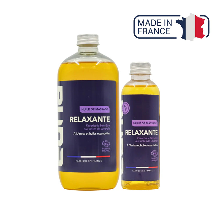 Huile de massage - Relaxante - Bio - 2 contenances - Eona Eona 