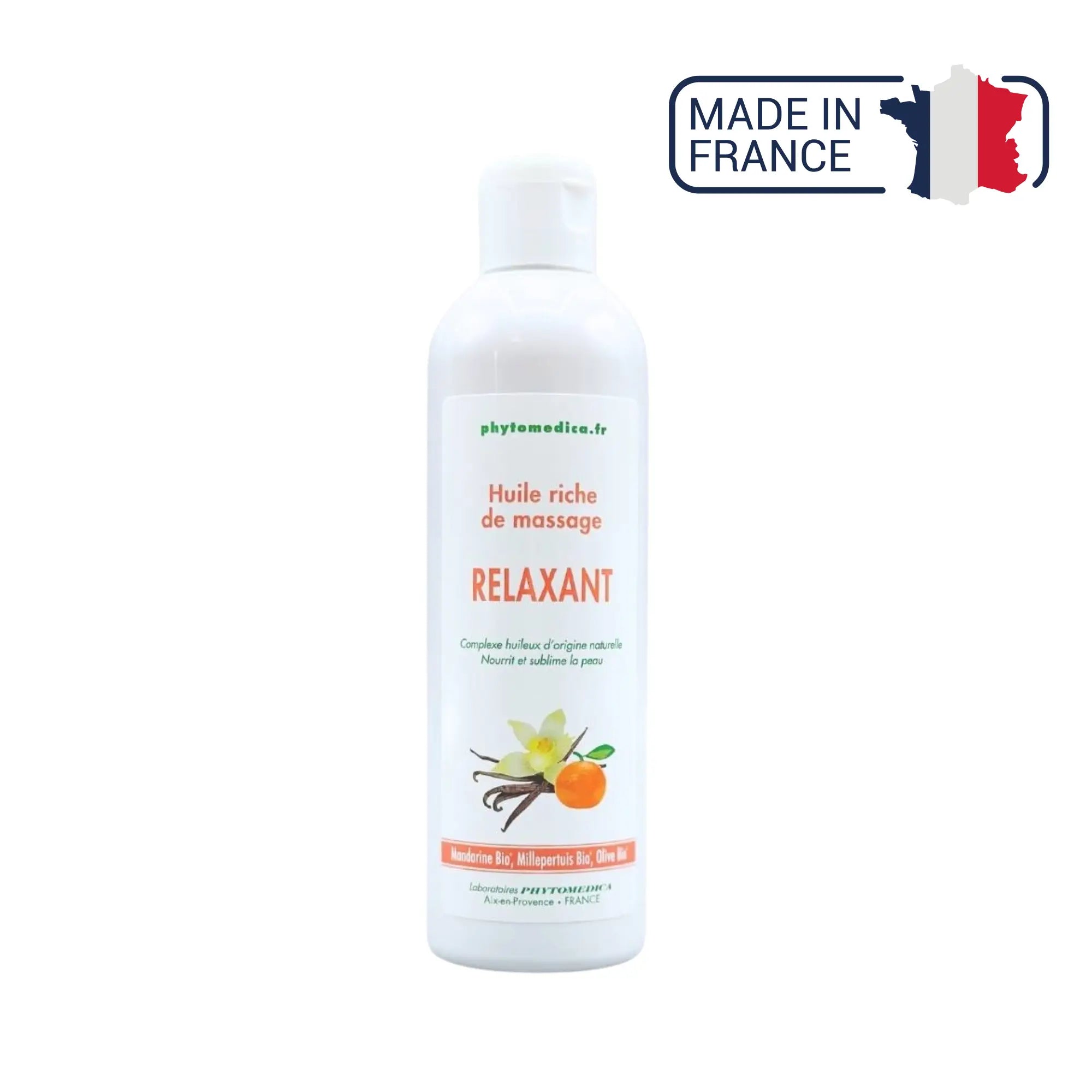 Rich Relaxing Massage Oil - 500 ml - Phytomedica Laboratoires Phytomedica 