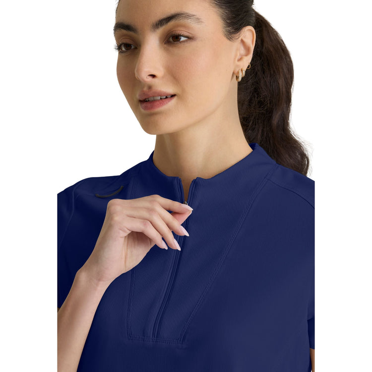 Kristi - Tunique col montant zippé - Femme - Grey’s Anatomy Stretch Grey’s Anatomy 