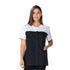 Lola - Tunique Manches Courtes - Femme - 75 cm My Blouse  Noir-Blanc-T6-XXXL