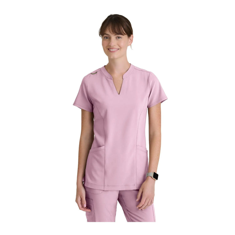 Louisa - Notched collar tunic - Women - Grey’s Anatomy Evolve Grey’s Anatomy 