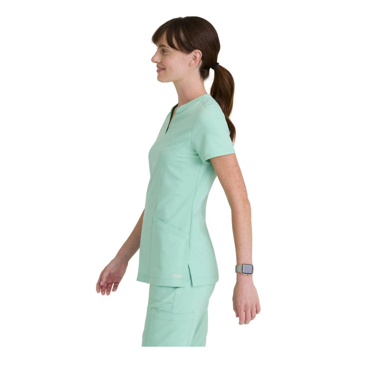 Louisa - Notched collar tunic - Women - Grey’s Anatomy Evolve Grey’s Anatomy 