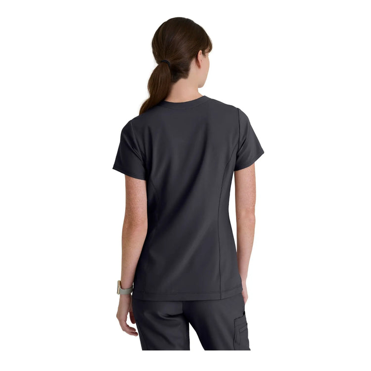 Louisa - Notched collar tunic - Women - Grey’s Anatomy Evolve Grey’s Anatomy 