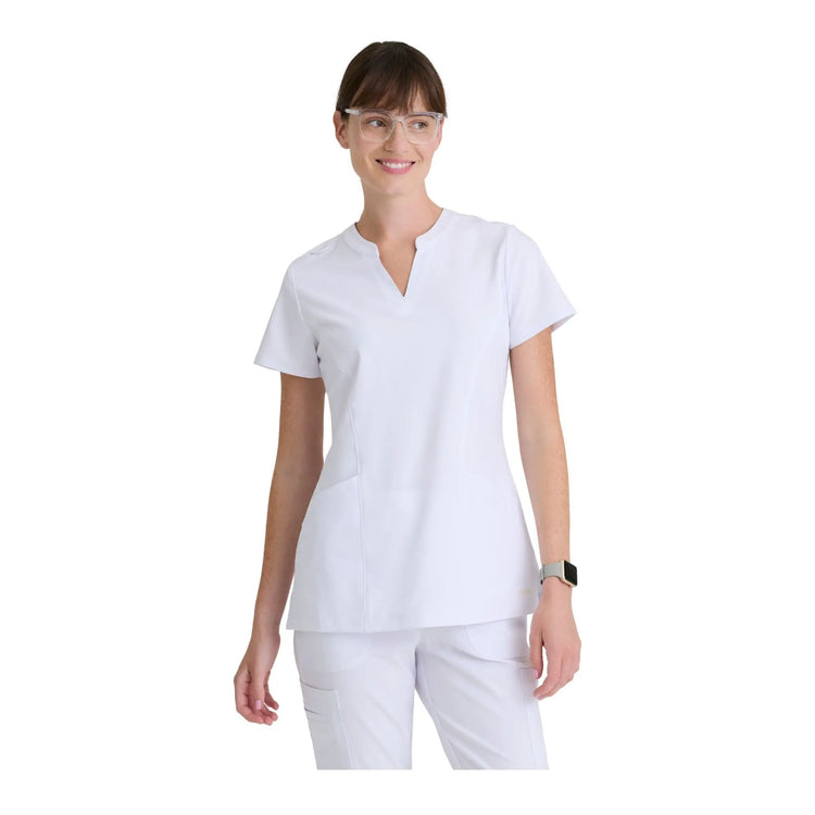 Louisa - Notched collar tunic - Women - Grey’s Anatomy Evolve Grey’s Anatomy 