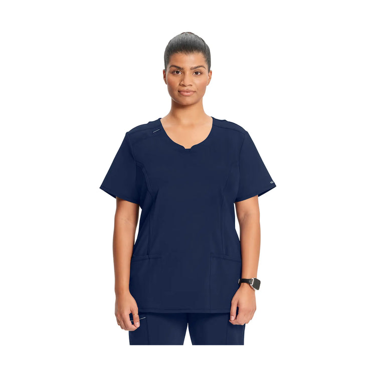 Lyon - Tunique à col rond - Femme - Cherokee Cherokee Medical Uniforms  Bleu-Marine-3XL