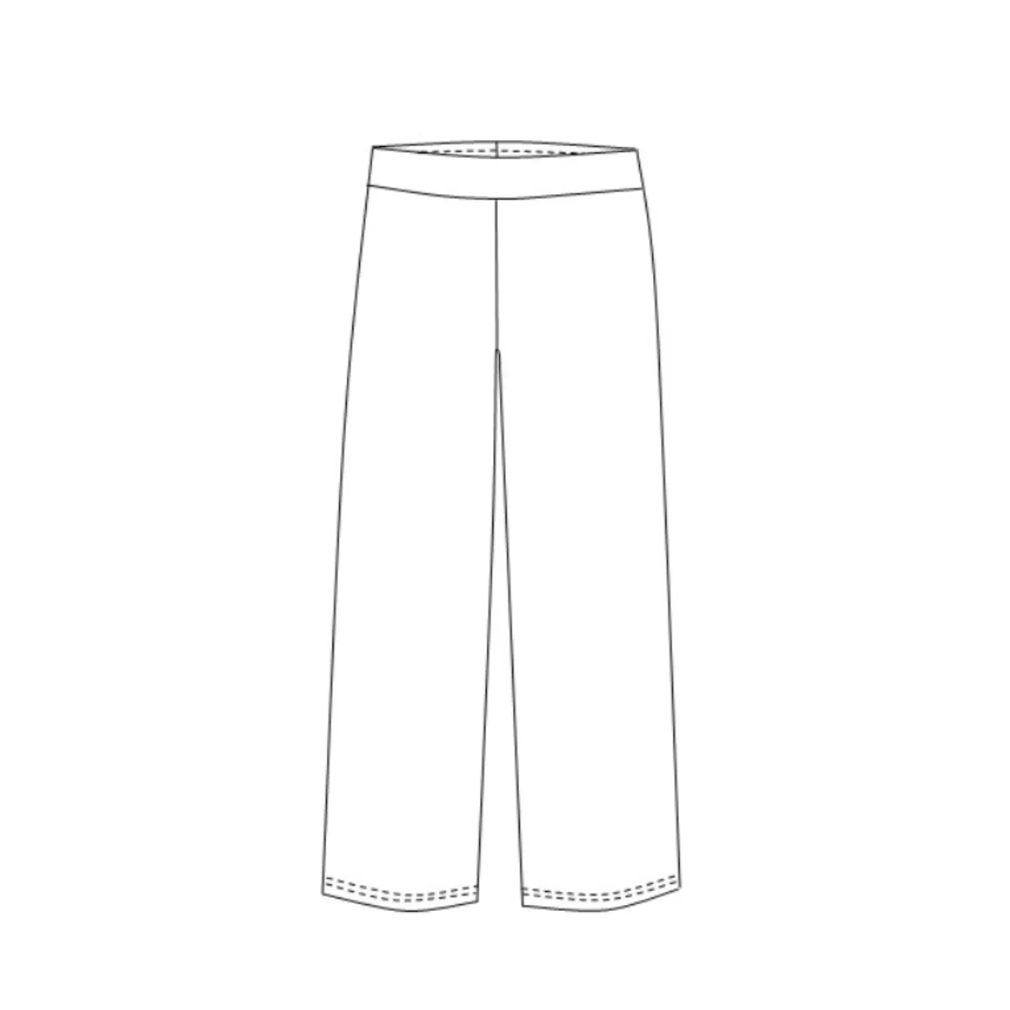 Malte - Leggings - Femme - Ceinture élastique - sans poche 