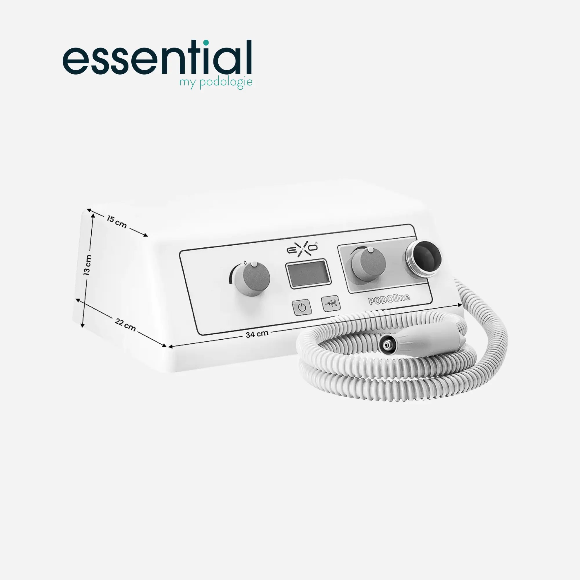 Exo Podo Line micromotor with suction - 30,000 rpm - Essential by My Podologie Essential 