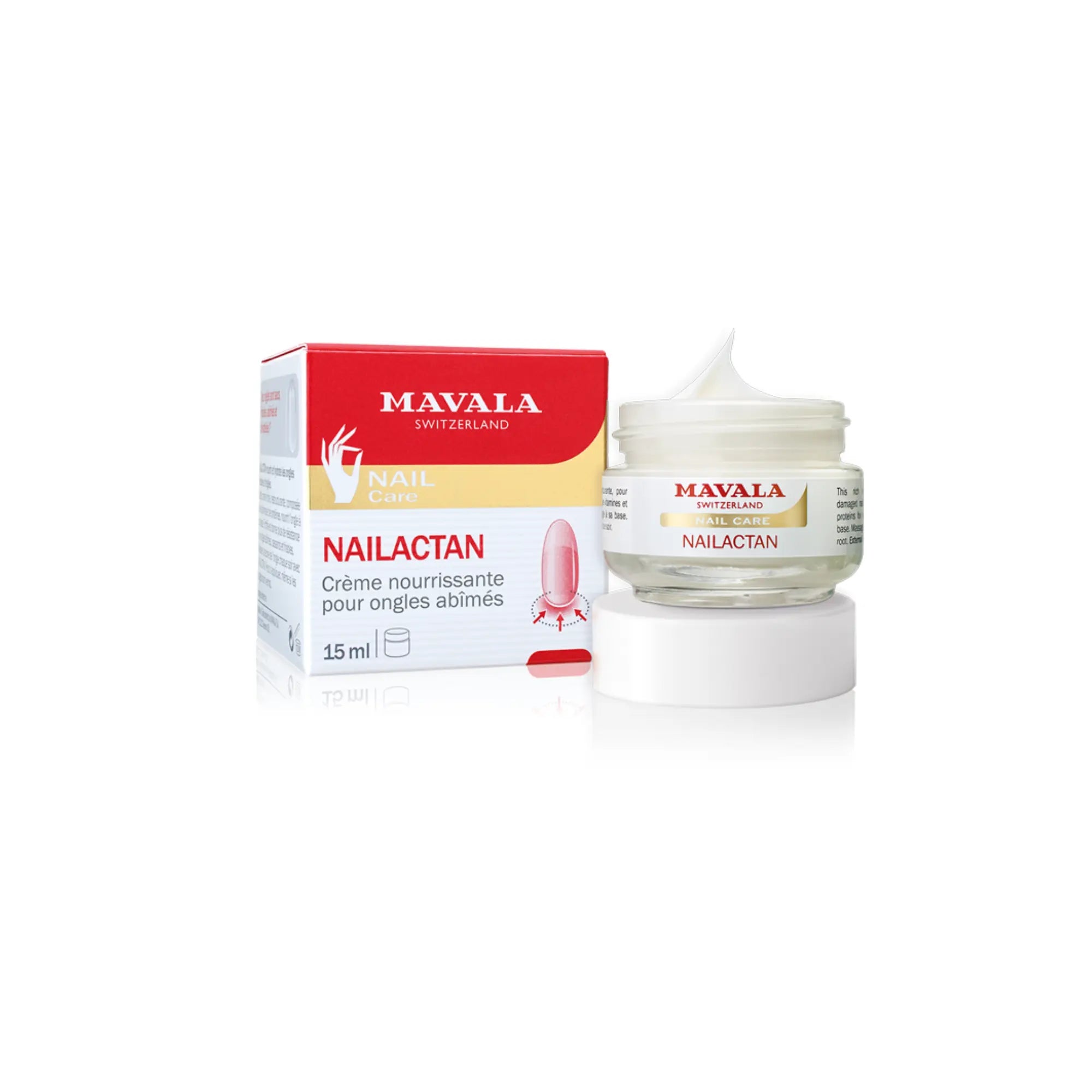 Nailactan crème nourrissante pour ongles abîmés (pot) - MAVALA