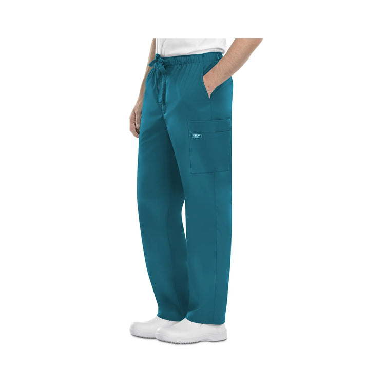 Poitiers - Pantalon large à braguette - Homme - Cherokee Cherokee Authentic Workwear  Bleu-Canard-XXXL