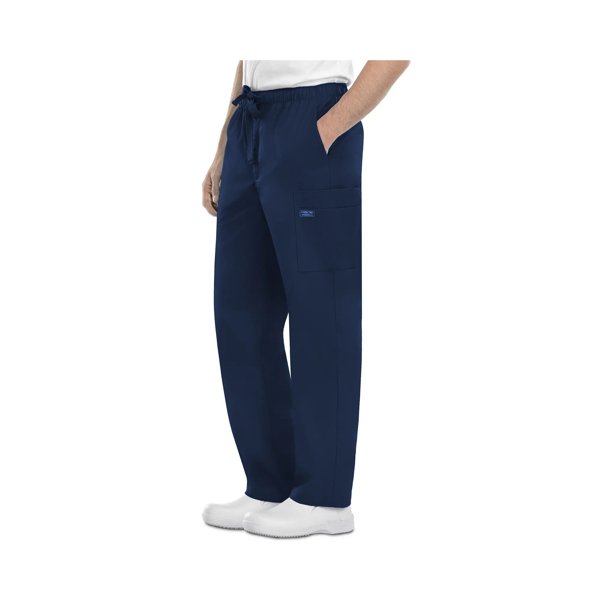 Poitiers - Pantalon large à braguette - Homme - Cherokee Cherokee Authentic Workwear  Bleu-Marine-XXXL
