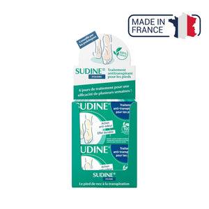 Poudre traitement anti-transpirant pour les pieds - Sudine Laboratoire Sorifa 