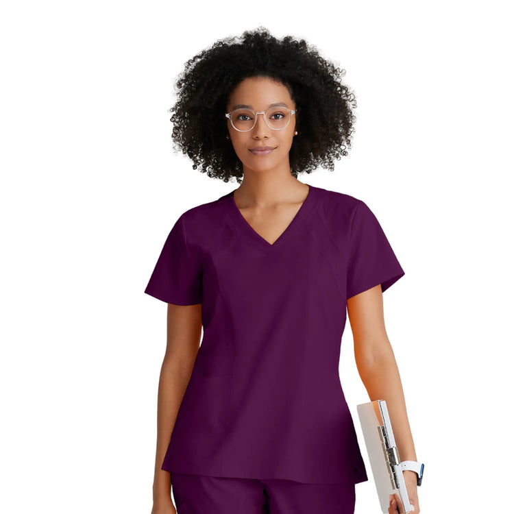 Racer - Tunique col V - Femme - Barco One BARCO  Bordeaux / XL