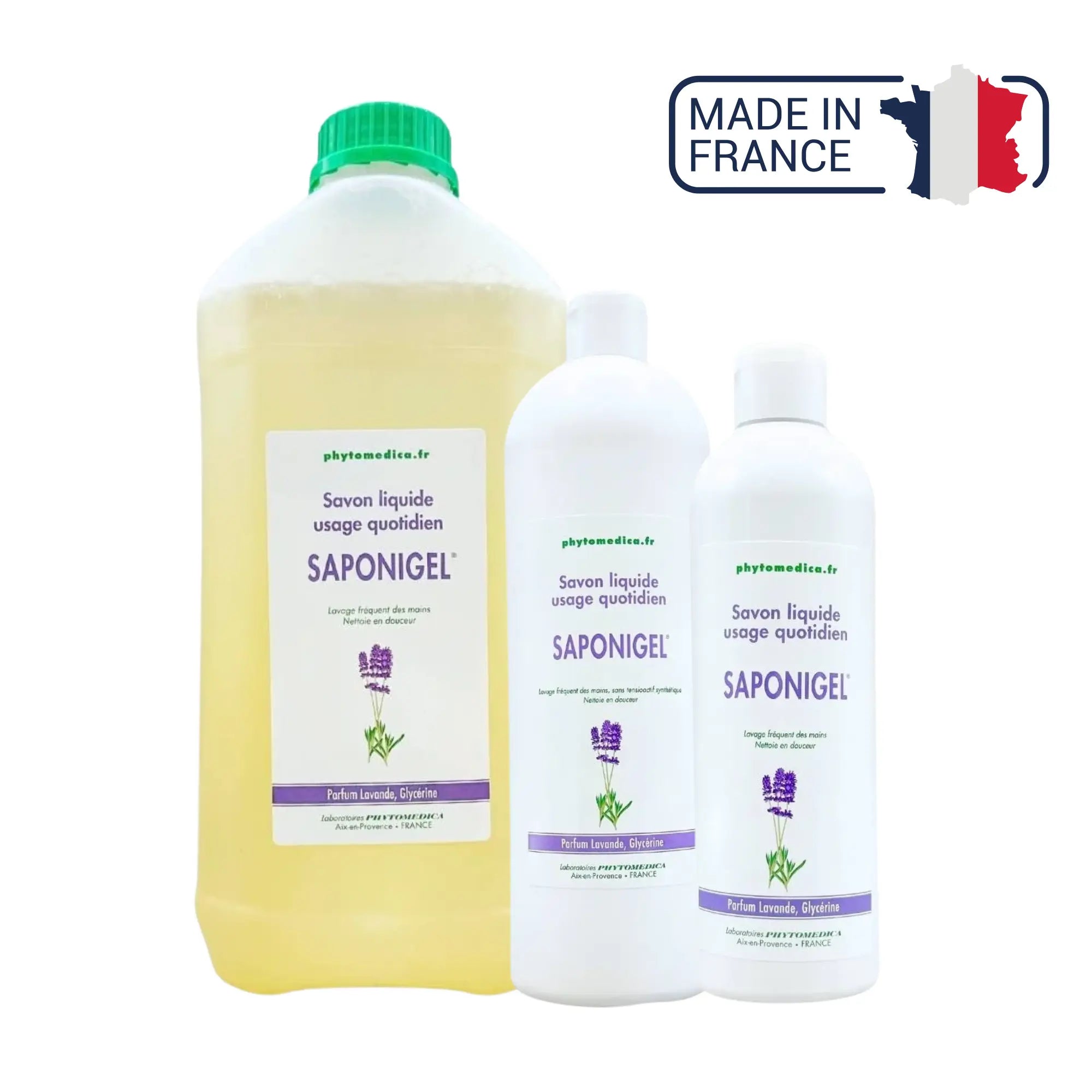Saponigel® - Savon-gel liquide - 3 contenances - Phytomedica Laboratoires Phytomedica 