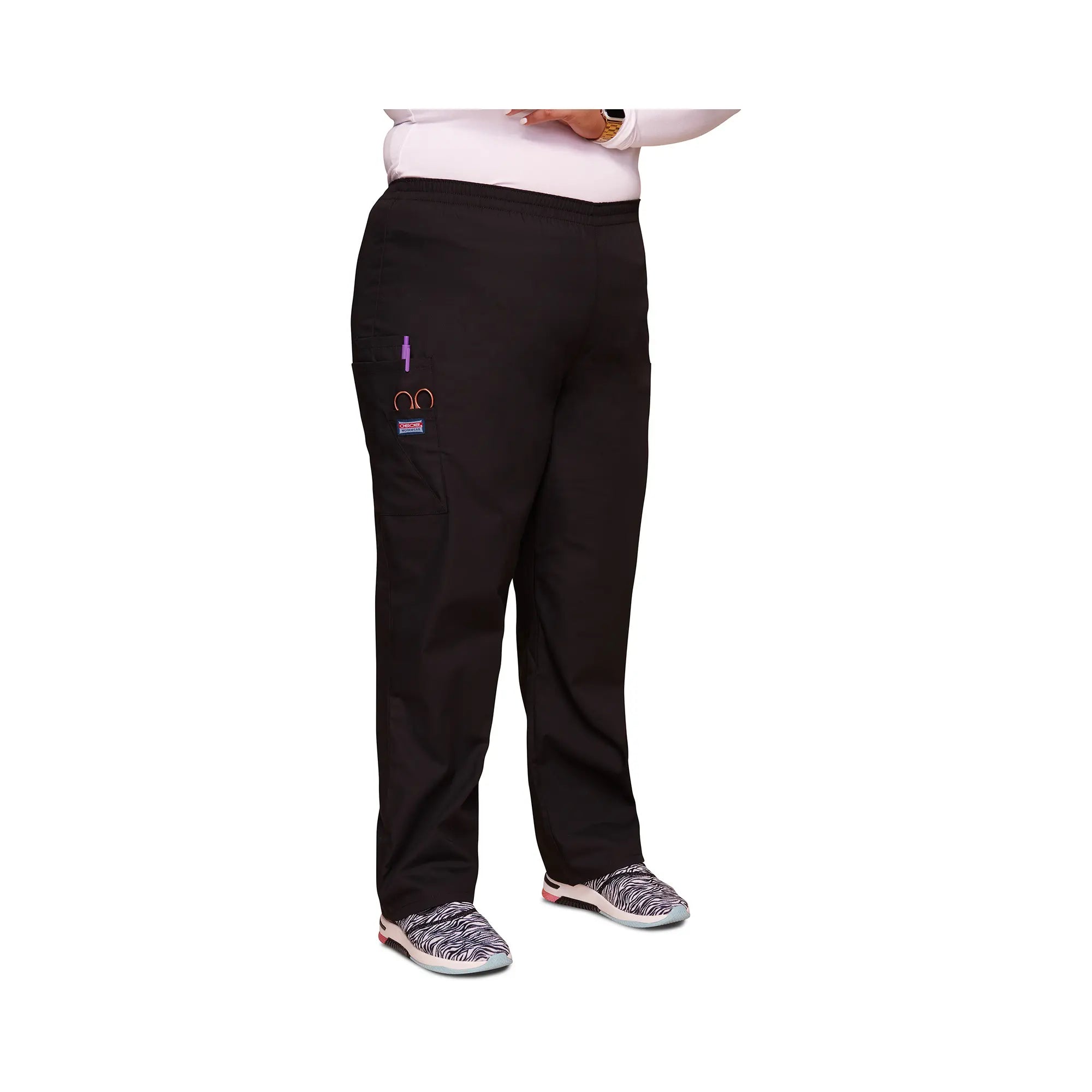 Seignosse - Pantalon cargo médical - Femme - Cherokee - Couleur 1 Cherokee Authentic Workwear 