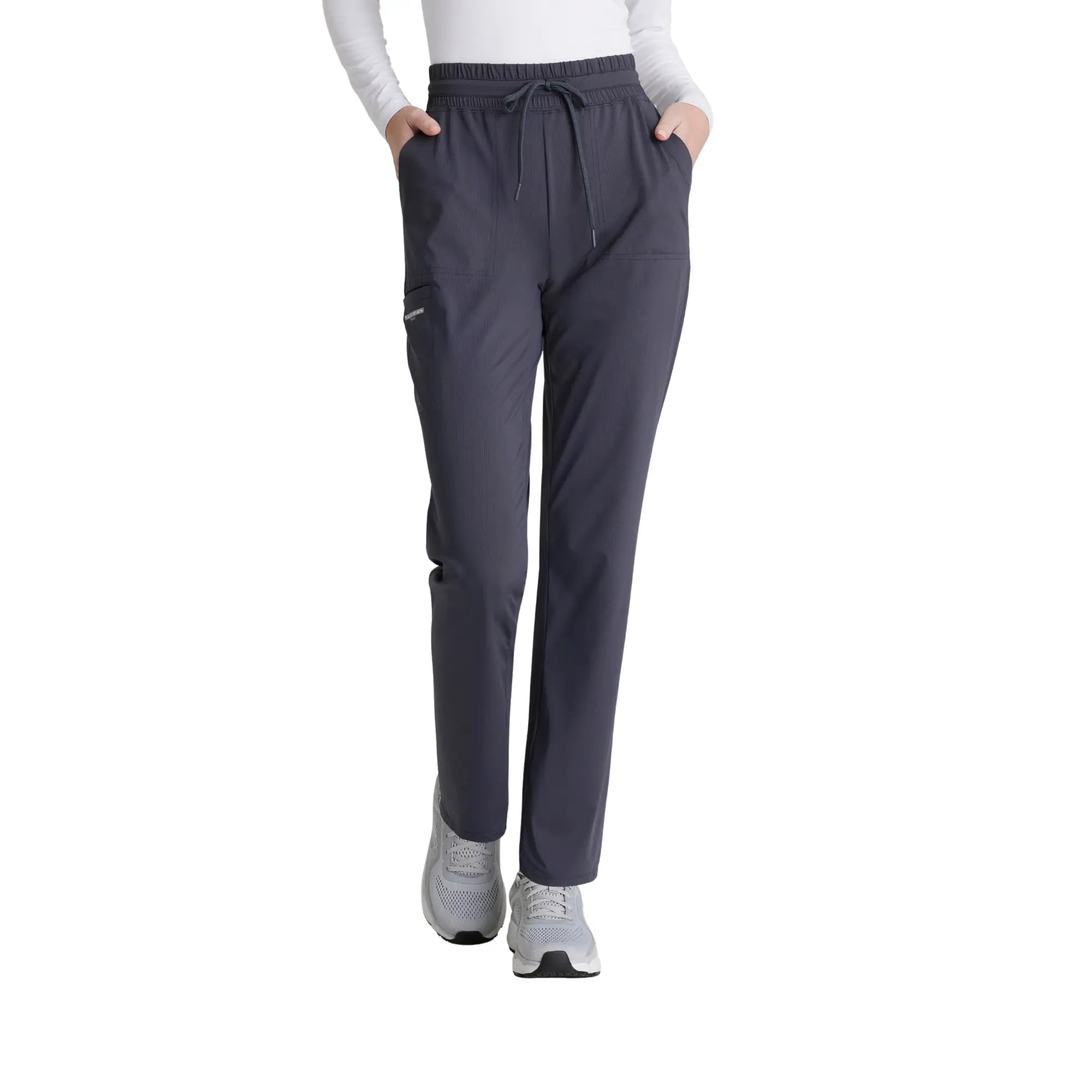 Sydney - Pantalon médical droit - Femme - Skechers Slip-ins Knits SKECHERS SLIP-INS KNITS  Gris Anthracite / XL