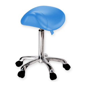 Tabouret ergonomique ERGO - Forme selle - 3 couleurs My Podologie  Bleu