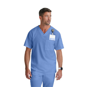 Toronto - Tunique col V croisé - Homme - Grey’s Anatomy Grey’s Anatomy  Bleu Ciel / XL
