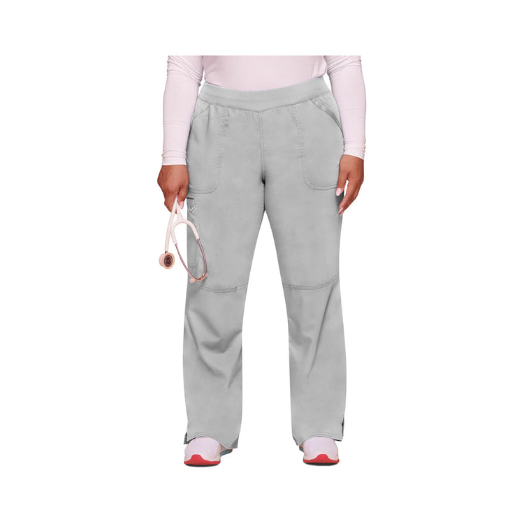 Villeurbanne - Pantalon droit taille mi-haute - Femme - Cherokee Cherokee Authentic Workwear  Blanc-3XL