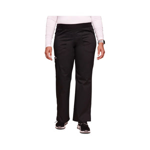 Villeurbanne - Pantalon droit taille mi-haute - Femme - Cherokee Cherokee Authentic Workwear  Noir-3XL